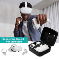 Meilleure sacoche de voyage pour le transport, étui de rangement EVA Portable et résistant aux chocs pour casque de jeu VR et accessoires de contrôleurs