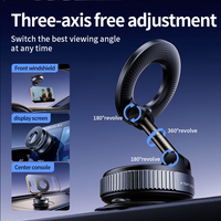 Support de téléphone magnétique pliable universel pour voiture, rotation à 360°, aimant puissant, support de tableau de bord réglable pour téléphone portable