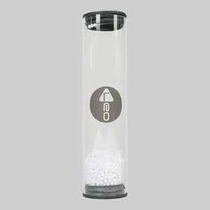 Tubo acrílico transparente, instrumento de percusión, agitador de arena con cuentas blancas y negras, agitador de mano para banda de percusión, actuación en vivo - Product Image 4