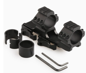Support de fixation double boucle en aluminium noir mat KD3002B, 244g, double rainure, double verrouillage rapide, pour modification extérieure, vente en gros - Product Image 6