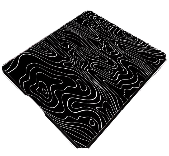 Manufacturer Oem Ultra Smooth Etched Surface Gaming Glass Mouse Pad Aluminosilicate Photovoltaic Tempered Glass Mouse Pad
