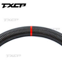 Roda kemudi serat karbon, cocok untuk Mazda 3 Mazda 6 CX-4 CX-5 RX-7 CX5 Axela Atenza RX7 RX8 MX5 CX3 CX8 CX9