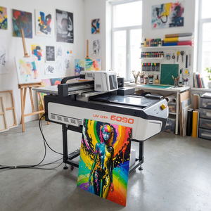 Impresora Uv Cama Plana Con Camara Uv-6090-printer 600*900 Taille 9060 0906 Imprimante à plat Uv Dtf en relief avec caméra - Product Image 1