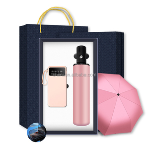Branded Promotional Gift Power Bank with Phone Stand + Umbrella Give Away Gift Ideas