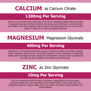 Gomitas de Alta Calidad con Calcio, Magnesio y Zinc, con Pimienta Negra y Musgo Marino, para Reforzar el Sistema Inmunológico y Mejorar la Densidad Ósea - Product Image 3