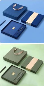 2026 Fashion Notebook Box Gift Set With Pen High-end Business Office <b>Notepad</b> Enterprise Annual Meeting <b>A5</b> Business Notebook Gift - Product Image 6