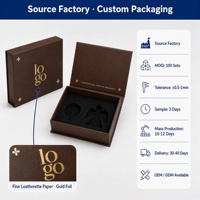 Boîte cadeau rigide pour bijoux, en carton texturé, avec logo personnalisé de luxe, fermeture magnétique, estampage à chaud en feuille d'or