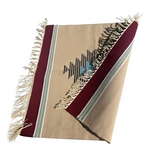 Tapis de porte en coton antidérapants, écologiques, tissés à la main, naturels, adaptés aux animaux de compagnie, biologiques, lavables en machine, tapis de prière, tapis de Pooja - Product Image 4