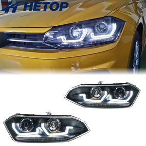 Faro Anteriore HETOP <span class=keywords><strong>Polo</strong></span> Plus 2019-2023 con Lente LED, Accessori Auto, Plug and Play, DRL per <span class=keywords><strong>Volkswagen</strong></span> - Product Image 5