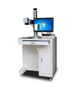 Machine de gravure laser à fibre haute efficacité JQ 20w 30w 50w Machine de marquage laser en métal pour la gravure fine de matériaux métalliques