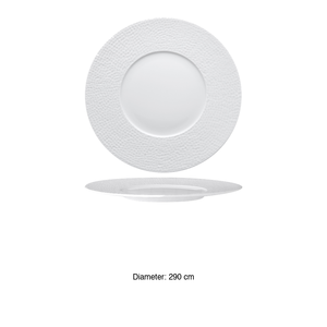 Plato de Cena Blanco Martello M1934 de 29 cm, Suministros para Hostelería, Vajilla al por Mayor - Product Image 3
