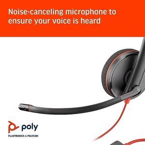 Poly Plantronics Blackwire 3210 có dây tai nghe duy nhất với Boom Mic USB-A kết nối - Product Image 4
