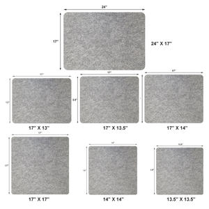 Tapis de repassage en laine 17" x 13.5" de 1/2" d'épaisseur, <span class=keywords><strong>prix</strong></span> de gros - Product Image 3