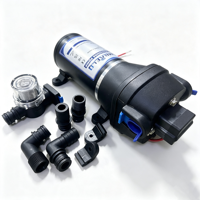 Pompe à eau à membrane auto-amorçante MAMBAFLO 24V DC 4,5 GPM 40 PSI pour camping-car, bateau, caravane, remorque