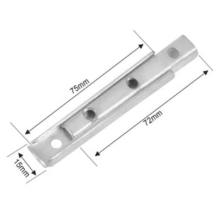 Conector Cónico Metálico Xinjunye 8888, Accesorio de Hardware para Reposabrazos de Sofá, Duradero - Product Image 2