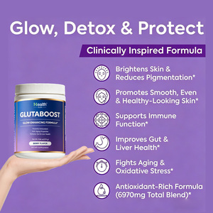 Poudre de Collagène et Glutathion OEM 1000mg – Complément Éclaircissant Anti-Âge pour la Peau – Marque Privée GMP – Vente en Gros Usine - Product Image 4
