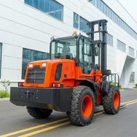 Chariot élévateur tout-terrain diesel 4x4 de 3,5 tonnes, directement de l'usine, avec certification CE