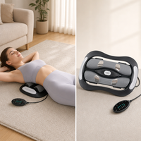 Masajeador Lumbar Eléctrico Portátil Ergonómico ODM con Calor, Vibración y Presión de Aire para Uso Diario