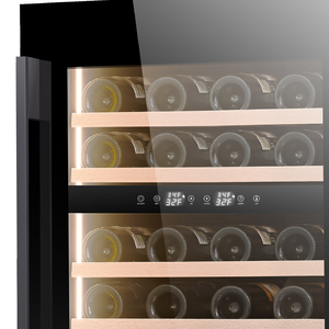 Réfrigérateur à vin encastrable en acier inoxydable à température unique avec affichage numérique pour hôtels et usage domestique, porte vitrée - Product Image 6