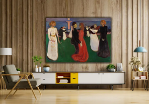 Edvard Munch la danse de la vie Style réaliste peinture à l'huile célèbre Art <span class=keywords><strong>affiche</strong></span> comme toile mur Art décors - Product Image 2
