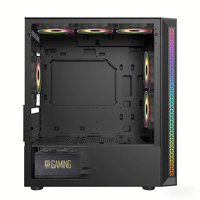High Quality ATX PC Case Tempered Glass Side Window Support ATX PSU M-ATX Motherboard for Gaming