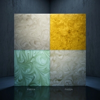 Plaque en PMMA translucide veinée de jade, panneau acrylique imitation onyx pour décoration intérieure rétroéclairée