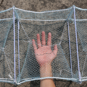 Bẫy Tôm Hùm Câu Cá Khung Dây Khác Nhau Bẫy Cá Cua Hình Chữ Nhật Giá Rẻ Có Thể Gập Lại Giá Cạnh Tranh 22X35X26 - Product Image 4