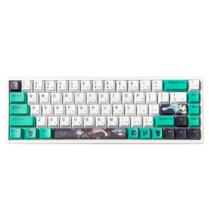 Chủ Đề Demon Slayer 131 Phím PBT Nhuộm Thăng Hoa <span class=keywords><strong>Cherry</strong></span> Chiều Cao Cho 61 63 64 68 75 84 87 98 104 108 Phím Bàn Phím Cơ - Product Image 1