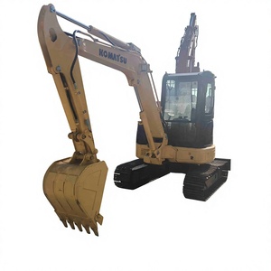 Mini-excavatrice KOMATSU PC55 d'occasion en bon état de marche, 5 tonnes, petite excavatrice à vendre - Product Image 1