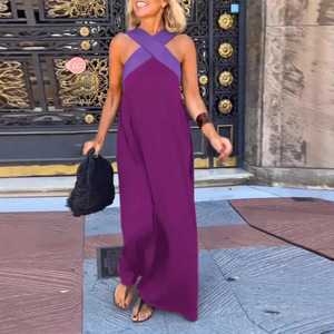 <span class=keywords><strong>Verano</strong></span> nueva ropa de mujer Falda larga Cruz Sexy belleza vestido trasero - Product Image 2