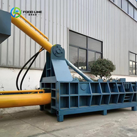 Presse à balles hydraulique pour ferraille, copeaux de fer, cuivre, aluminium – Presse à balles robuste pour métaux lourds