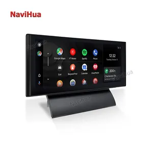 NAVIHUA 12.3 इंच एंड्रॉयड कार स्टीरियो जीपीएस नेविगेशन कार डीवीडी प्लेयर मल्टीमीडिया प्रणाली ऑडी के लिए ऑटो रेडियो A8 2003-2017
