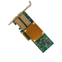 Tarjetas de Red de Última Generación NIC 40G de 2 Puertos QSFP PCIe3.0 Adaptador de Servidor Intel FTXL710 BM2