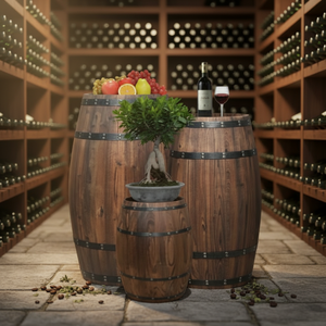 Cubo de Madera de Pino Ecológico CNGLEE al por Mayor con Impresión de Logotipo Personalizado en Serigrafía - Product Image 1