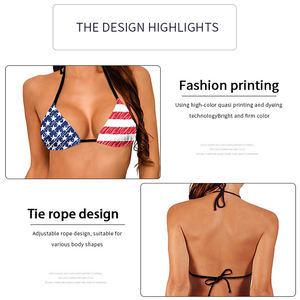 Nuevo Sexy Bikinis & Beachwear <span class=keywords><strong>Bikini</strong></span> Set Impresión 3D Split Surfing Traje de baño para <span class=keywords><strong>mujeres</strong></span> - Product Image 6