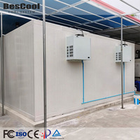 Compresseur Sanyo, unité monobloc pour chambre froide, 1 ventilateur, refroidissement par air, -25°C ℃   pour la conservation des légumes et les entreprises de restauration
