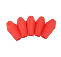 Têtes larges en caoutchouc souple Haute flexibilité Conseils de flèche de sécurité Tir à l'arc Jeu de chasse Pratique Points de flèche pour les enfants