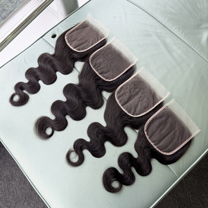 ผมแท้แบบเวฟ 5x5 HD Lace Closure 100% Virgin Remy ความยาว 20 นิ้ว สำหรับผู้หญิงผิวสี ไม่หลุดร่วง ขายส่ง - Product Image 6