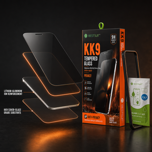 ฟิล์มกระจกนิรภัยกันรอยแบบป้องกันการมองเห็น 28 องศา รุ่น King Kong สำหรับ iPhone 17 18 Pro 2.5D HD ป้องกันเต็มจอ OEM แบบกำหนดเองได้ - Product Image 4