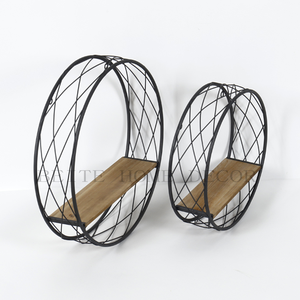 Đơn Giản Bền Vòng Lưu Trữ Trang Chủ Trang Trí Tường Kệ Nổi Kệ - Product Image 3