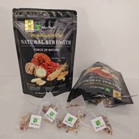 Thé aux herbes en sachets 100% naturel pour tonifier les reins et l'énergie masculine, 3g par sachet, 30 sachets