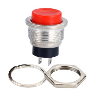 DS-212 16mm <strong>Momentary</strong> <strong>Push</strong> <strong>Button</strong> <strong>Switch</strong> Horn <strong>Switch</strong> OFF-(ON) - Product Image 3