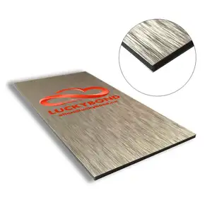 Panel compuesto de aluminio alucobond, precio de panel sándwich para revestimiento de pared