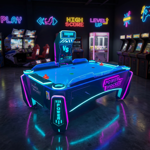 HGR <b>Amusement</b> Power Multi Puck Air Hockey Arcade Game <b>Machine</b> Coin Operated Multiplayer Table Multiple Balls Exciting - Product Image 4