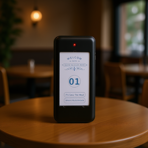 Sistema de Llamadores Inalámbricos DB Wholesale F101 para Restaurantes, 16 Llamadores Inalámbricos para Cafeterías y Hoteles, Teclado Táctil con Vibración - Product Image 2