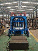 Machine de formage mobile de blocs creux Machine de fabrication de blocs automatique Machines de fabrication de briques mobiles