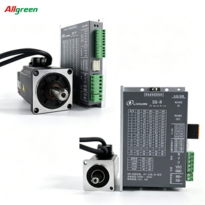 Kit de Controladores de Motor Servo DC DS-P de Bajo Voltaje 48V 200W/400W 0.637/1.27N.m 3000RPM 6/10A para Robot - Product Image 1