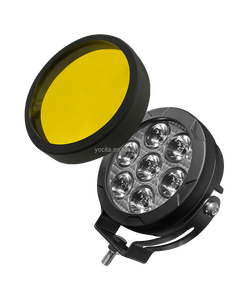 Faros delanteros LED de haz ultraancho 6000K, 60W, 4,5 pulgadas, IP67, luz de inundación auxiliar impermeable <span class=keywords><strong>para</strong></span> conducción nocturna todoterreno, nueva tecnología - Product Image 2