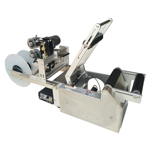 Draagbare Handmatige Etiketteermachine Met Datumcoder-Lintprinter & Zelfklevende Etikettering Voor Ronde Flessen - Product Image 5