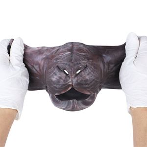 Máscaras de Perro con Diseño de Monstruo al por Mayor para Halloween, Máscara Tallada Ajustable, Máscara Facial BDSM para Juegos Sexuales, Disfraces y Fiestas - Product Image 4